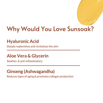 Mokah Woman Sunsoak SPF 50 Tinted Sunscreen