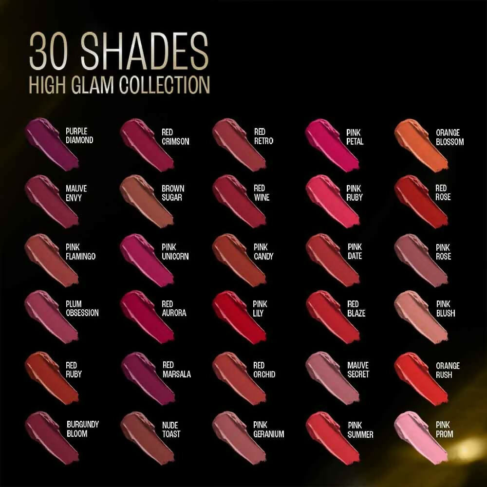 Lakme Forever Matte Lipstick, Made With French Rose Oil Extracts - Pink Petal