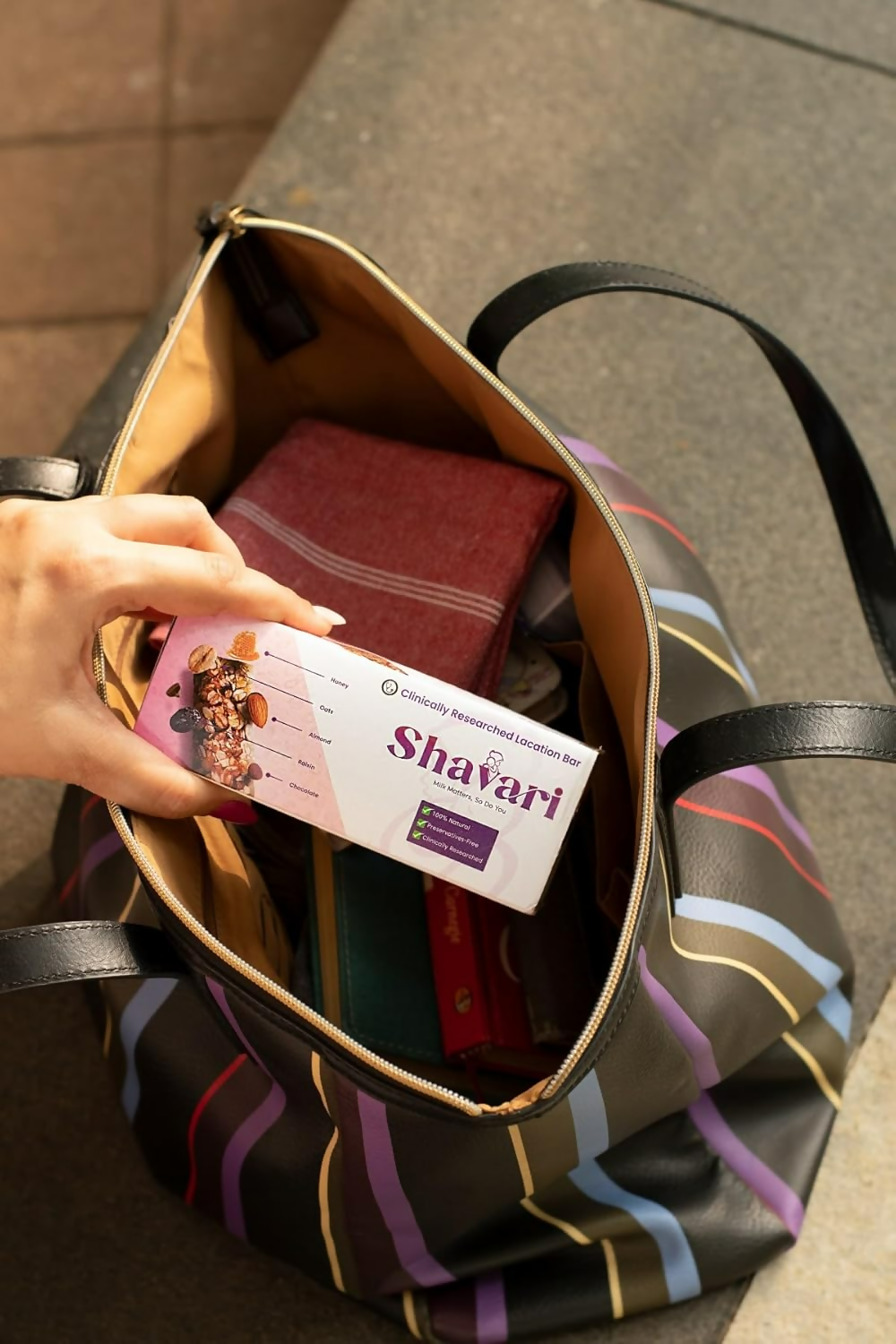 Shavari Lactation Bars For Supermoms Establish Early Lactation