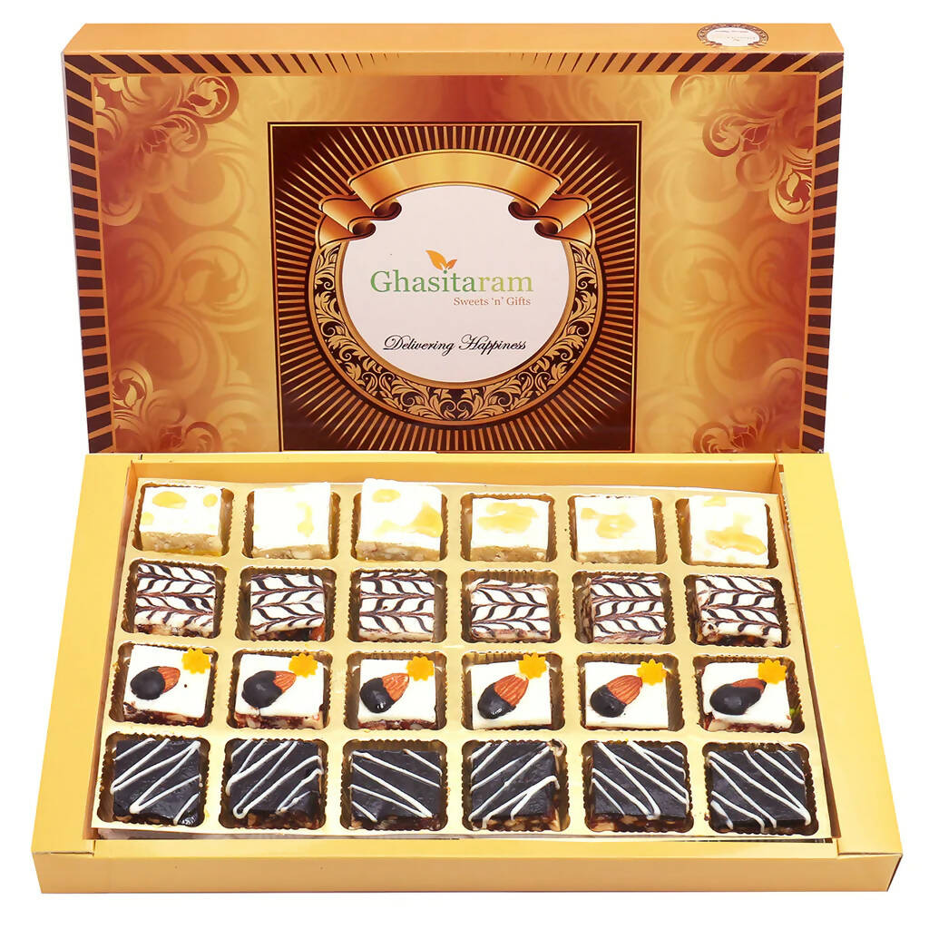 Ghasitaram Assorted Chocolate Dryfruit Delight Sweets