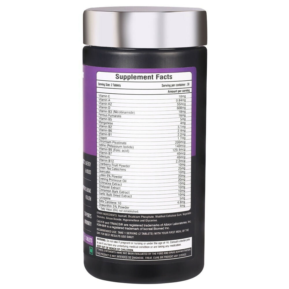 Reformulate Forte Fem Multivitamin I Boosts Energy & Mood I Supports Immunity Tablets