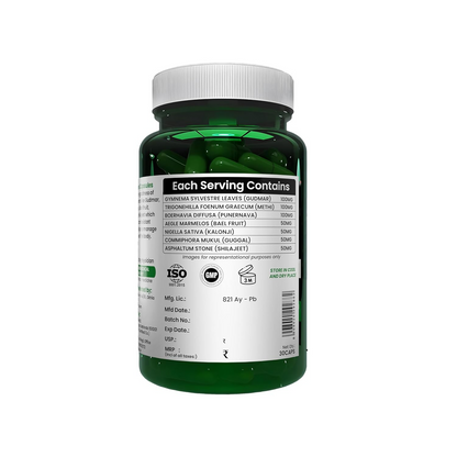 Sheopal's Herbal Diabdex Diabetes Capsules