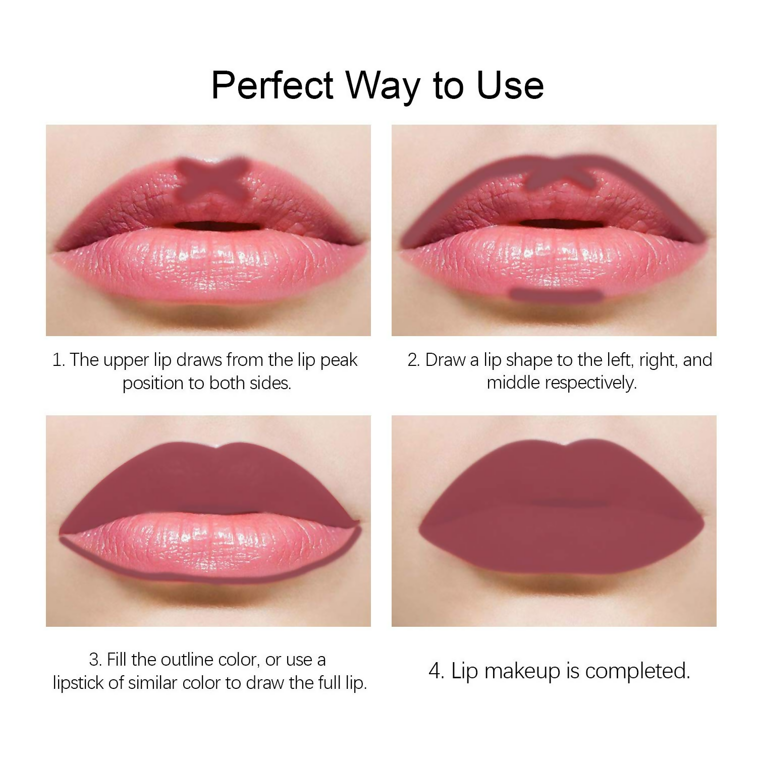 CVB C12 Nude’It Lip Colour for Smudge Proof Matte Finish 204 Rusty