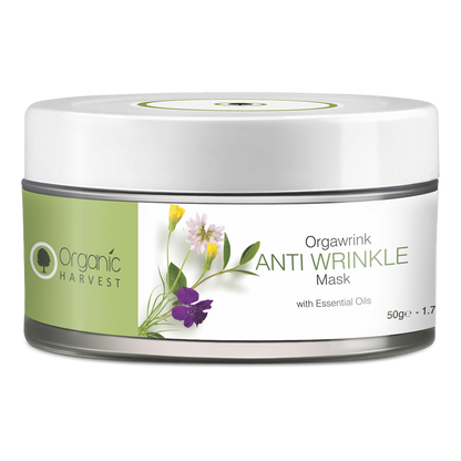Organic Harvest Orgawrink Anti Wrinkle Mask With Essential Oils