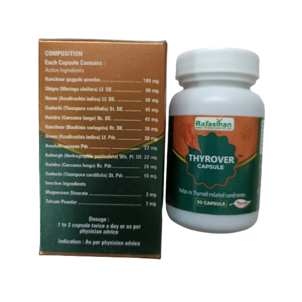 Rajasthan Herbals International Thyrovrer Capsules