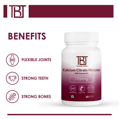 The Body Temple Calcium Citrate Malate Capsules