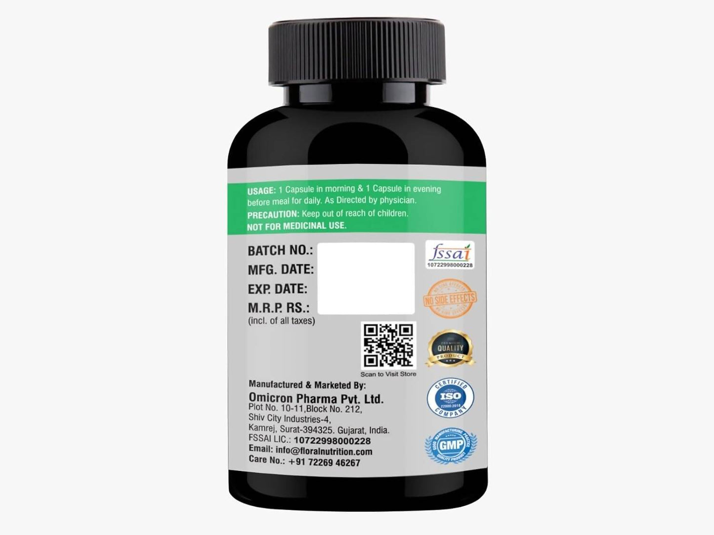 Floral Nutrition Keto Fat Burner Capsules
