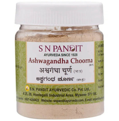 S N Pandit Ayurveda Ashwagandha Choorna