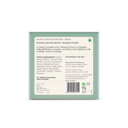 Forest Essentials Som Rasa Velvet Concealer Kesari - Drmedicart