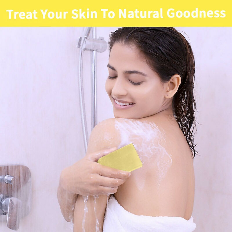 Nykaa Naturals Haldi & Chandan Glowing Bathing Soap - Drmedicart