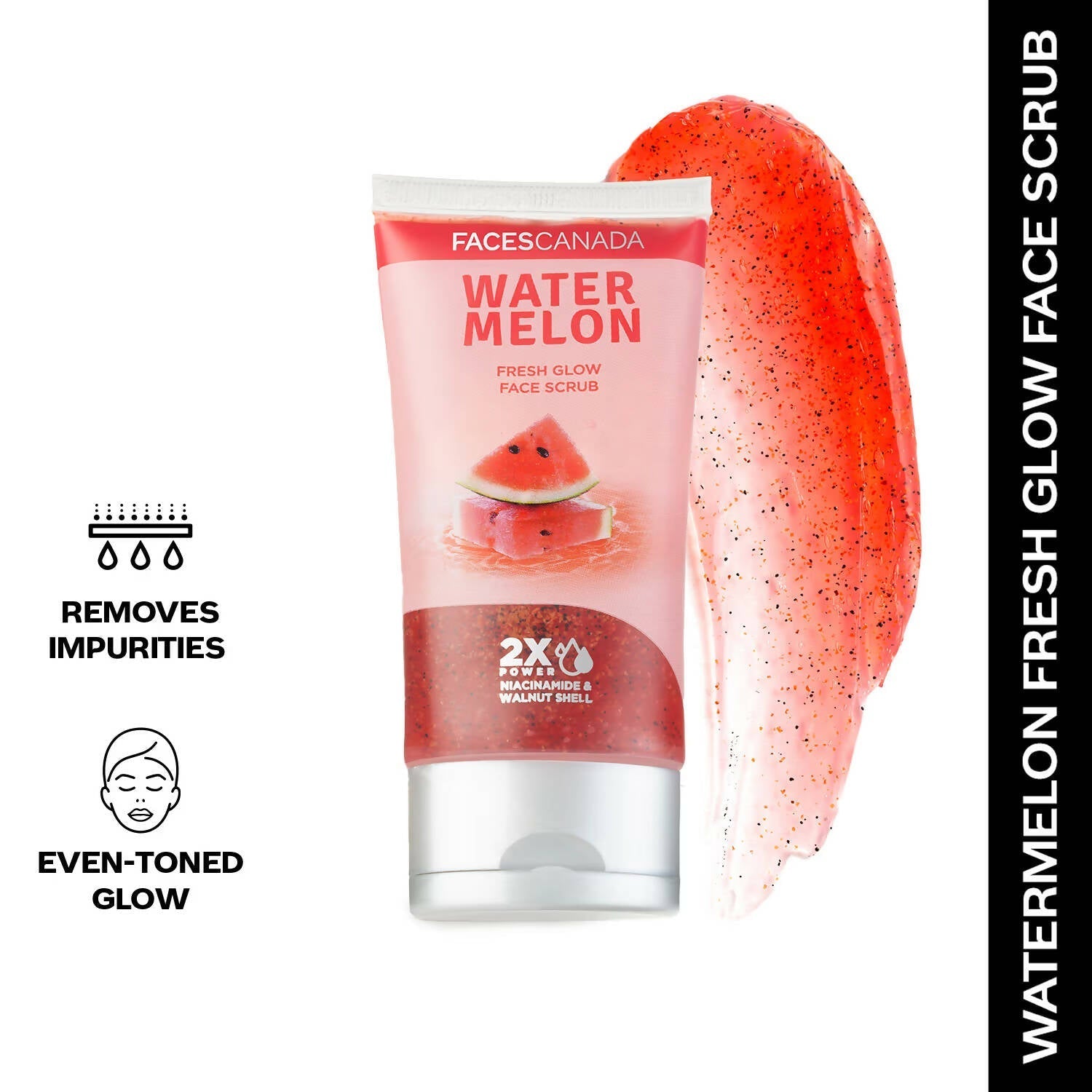 faces canada water melon fresh glow face scrub buy in usa