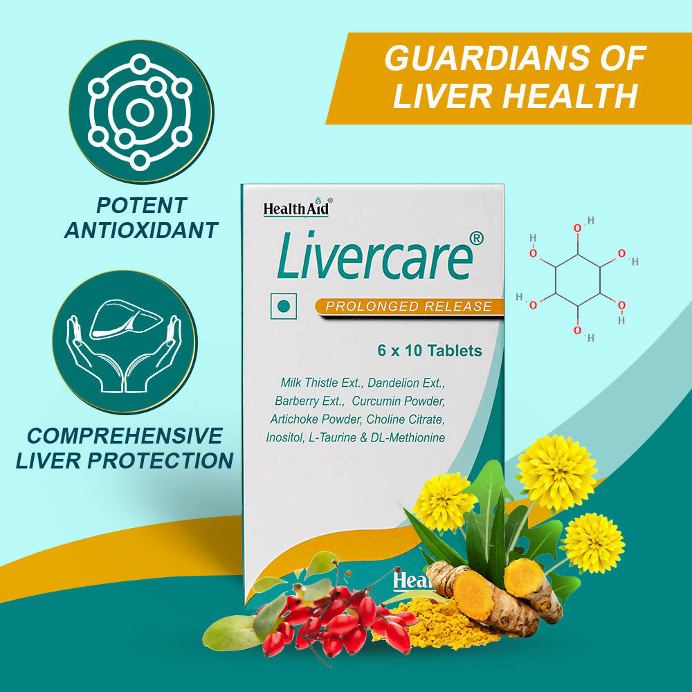 HealthAid Livercare Prolonged Release Tablets