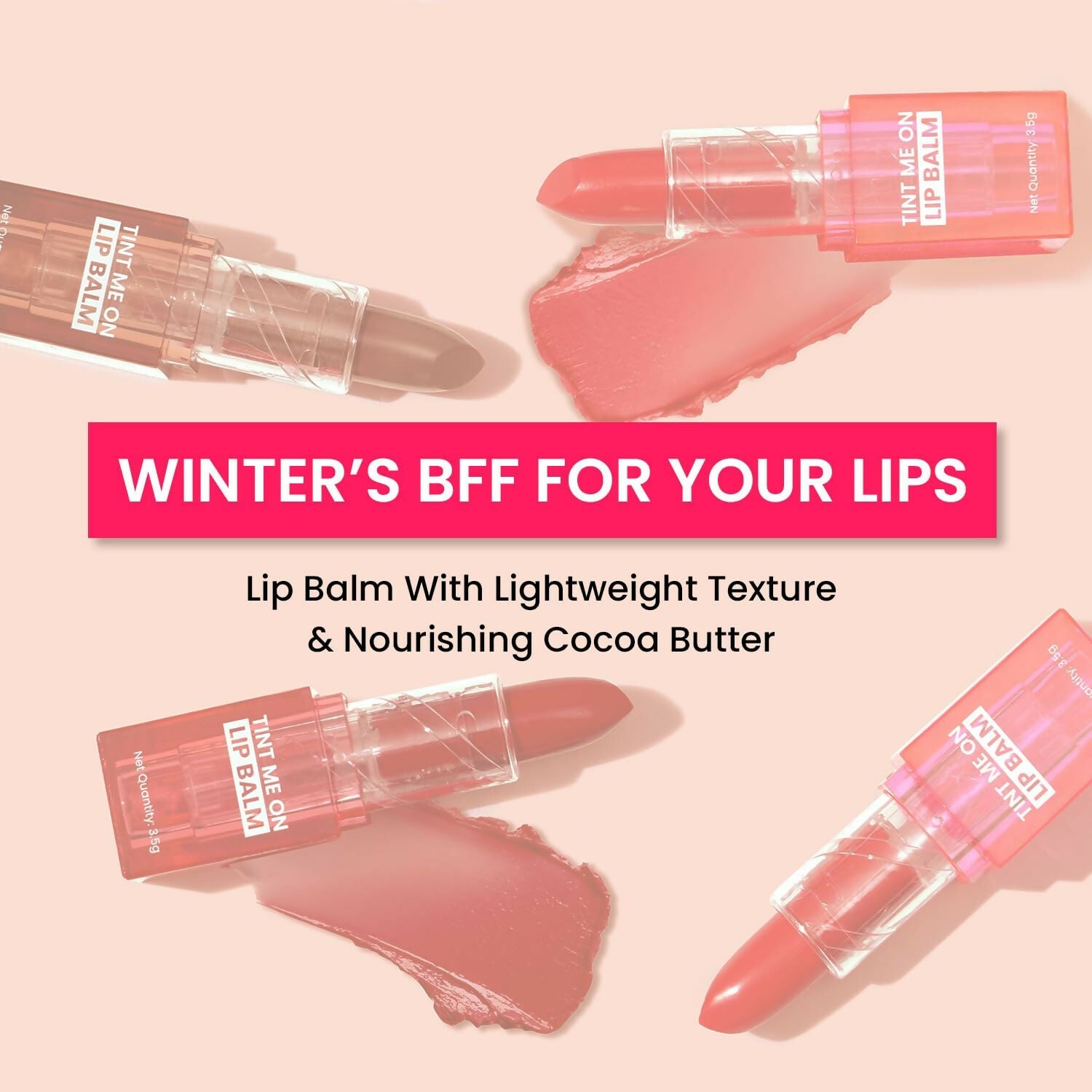 Swiss Beauty Tint Me On Lip Balm - Mauve Muffin