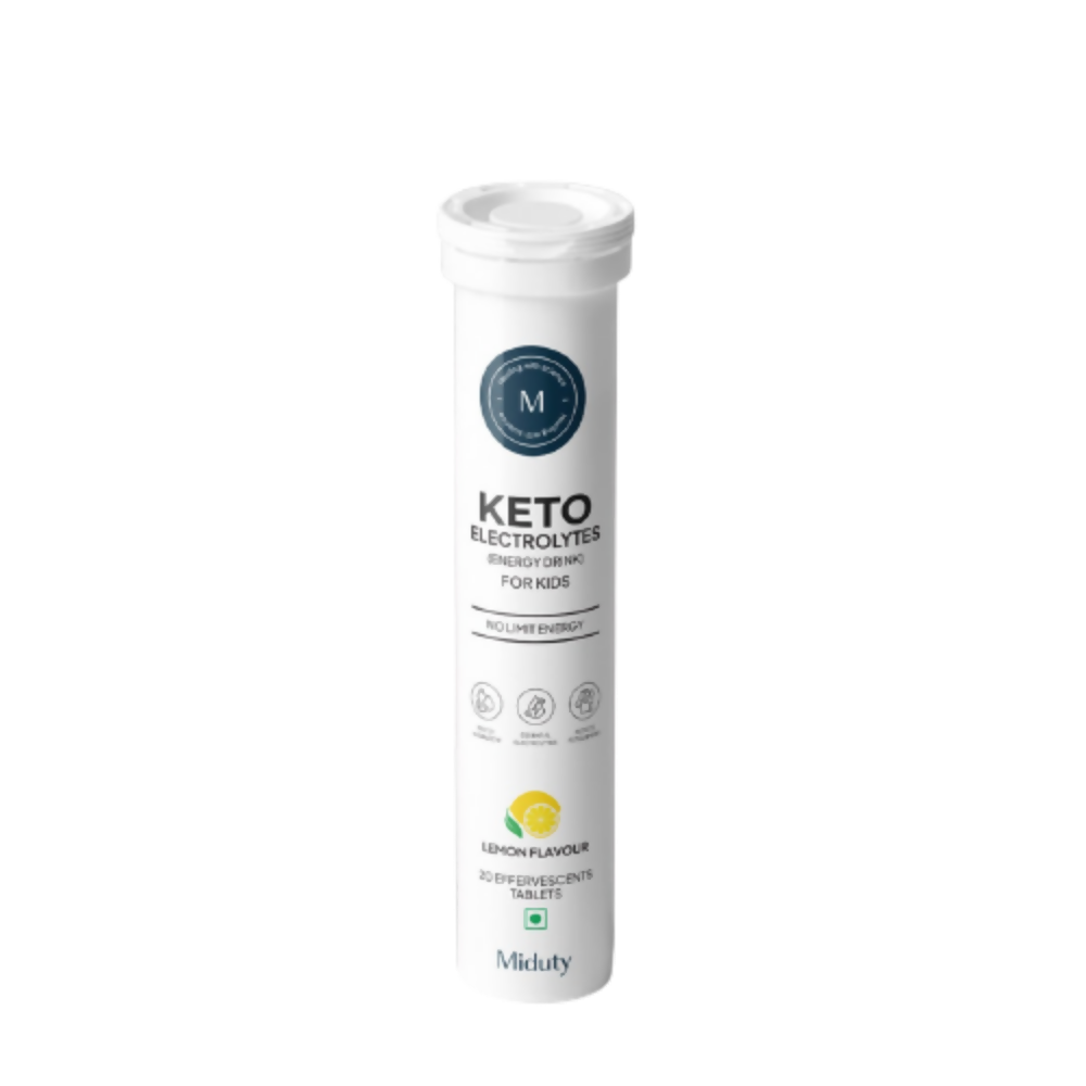 Buy Miduty by Palak Notes Keto Electrolytes (Energy Drink) Tablets for Kids from DrMediCart, Ship from India to USA