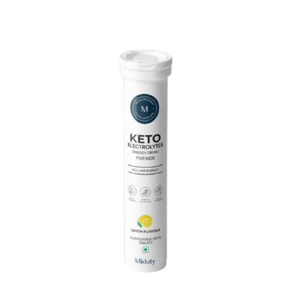 Buy Miduty by Palak Notes Keto Electrolytes (Energy Drink) Tablets for Kids from DrMediCart, Ship from India to USA
