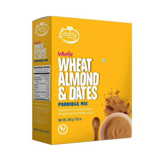 Early Foods Whole Wheat, Almond & Date Porridge Mix