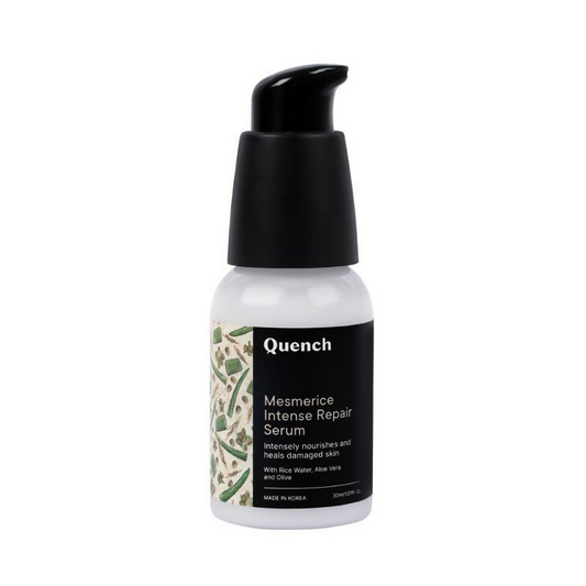 Quench Rice Water Intense Repair Serum With Niacinamide For Dewy & Even Skin Tone