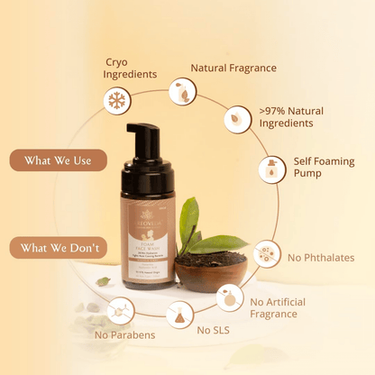 AreoVeda Moisturizing Foam Face Wash