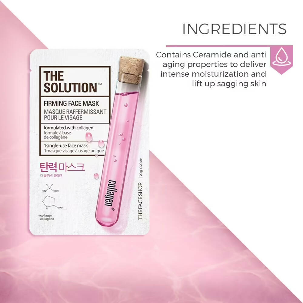 The Face Shop The Solution Firming Face Mask - DrMediCart