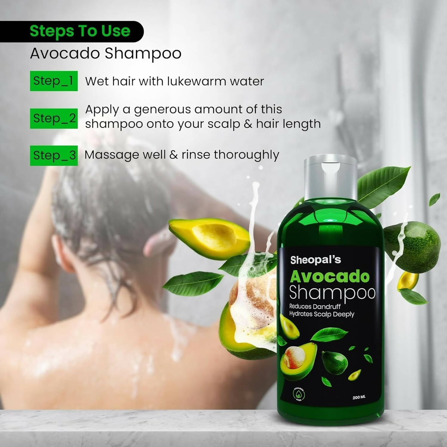 Sheopal's Avocado Shampoo