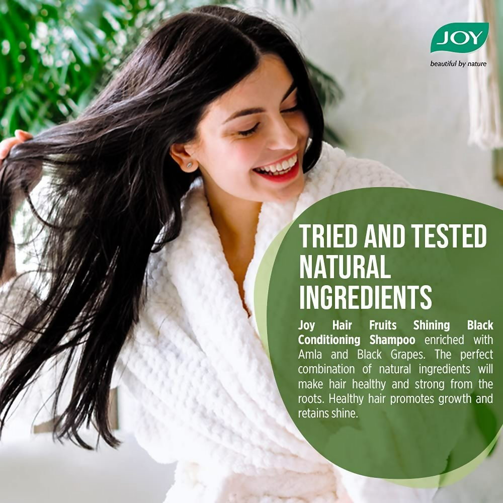 Joy Shining Black Amla Conditioning Shampoo