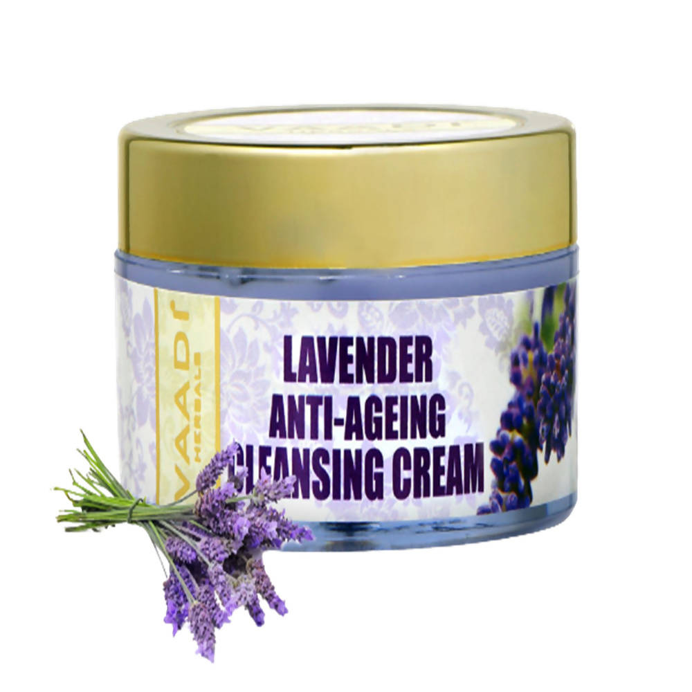 Vaadi Herbals Lavender Anti-Ageing Cleansing Cream - Drmedicart
