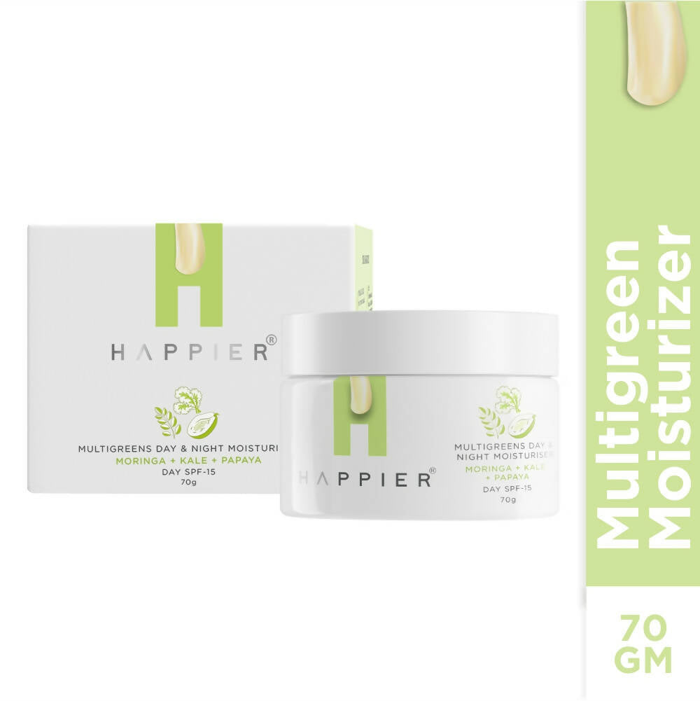 Happier Multigreens Day & Night Moisturiser
