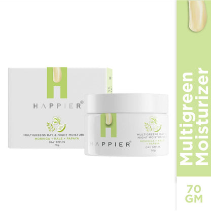 Happier Multigreens Day & Night Moisturiser