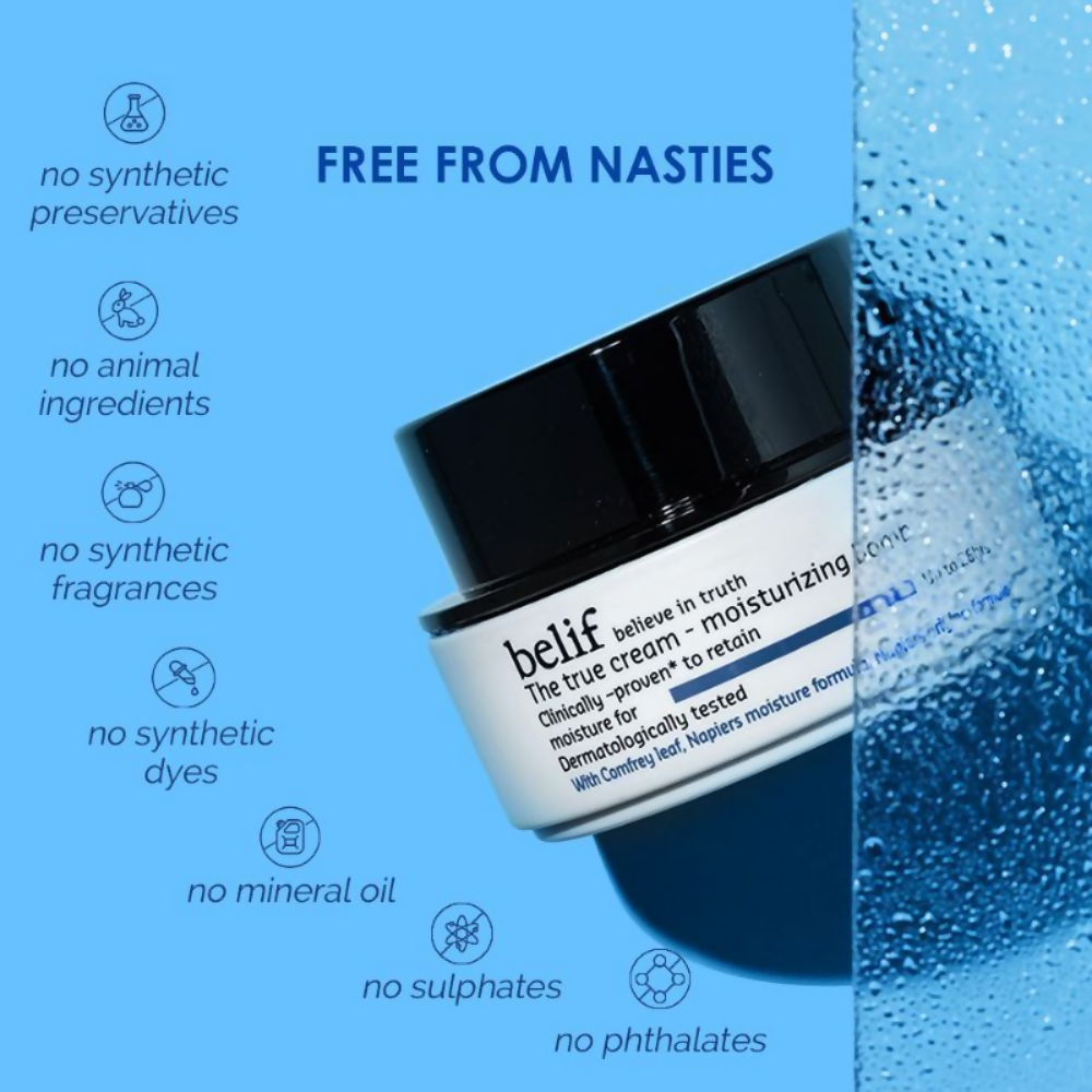 Belif The True Cream Moisturizing Bomb Clinically Proven To Retain Moisture