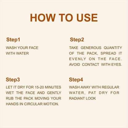 Bodyherbals Skin Brightening Orange Honey & Almond Face Pack