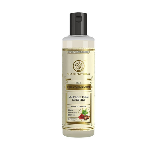 Buy Khadi Natural Saffron, Tulsi & Reetha Hair Conditioner from DrMediCart, Ship from India to USA