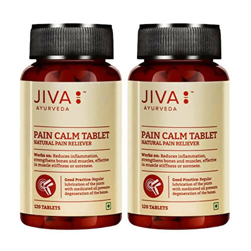 Jiva Ayurveda Pain Calm Tablets