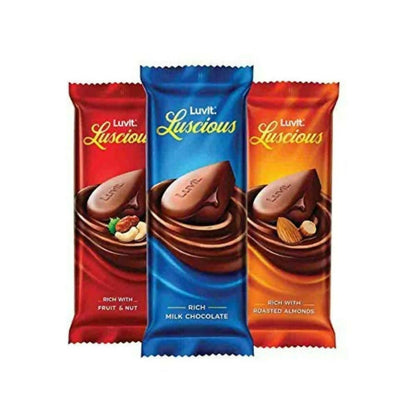 Buy LuvIt Luscious Milk Chocolates Bar Combo from DrMediCart