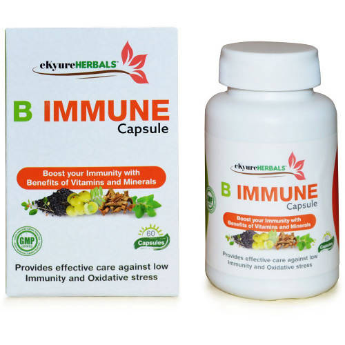 Buy Ekyure Herbals B Immune Capsules from DrMediCart, Ship from India to USA