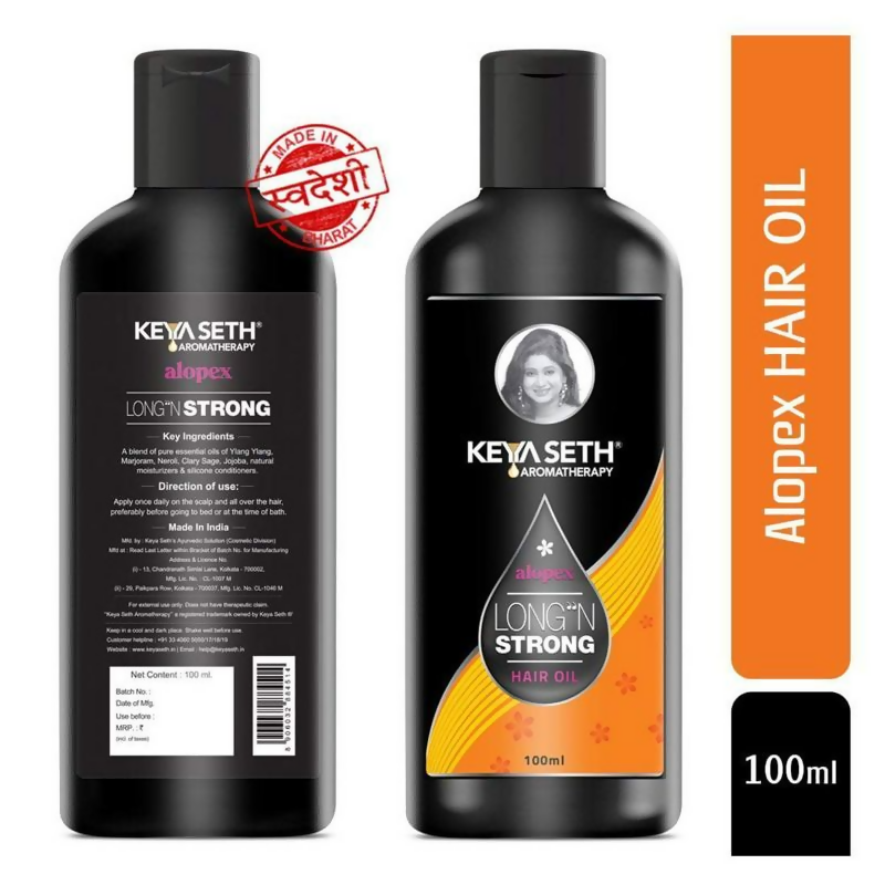 Keya Seth Aromatherapy Alopex Long N Strong Hair Oil