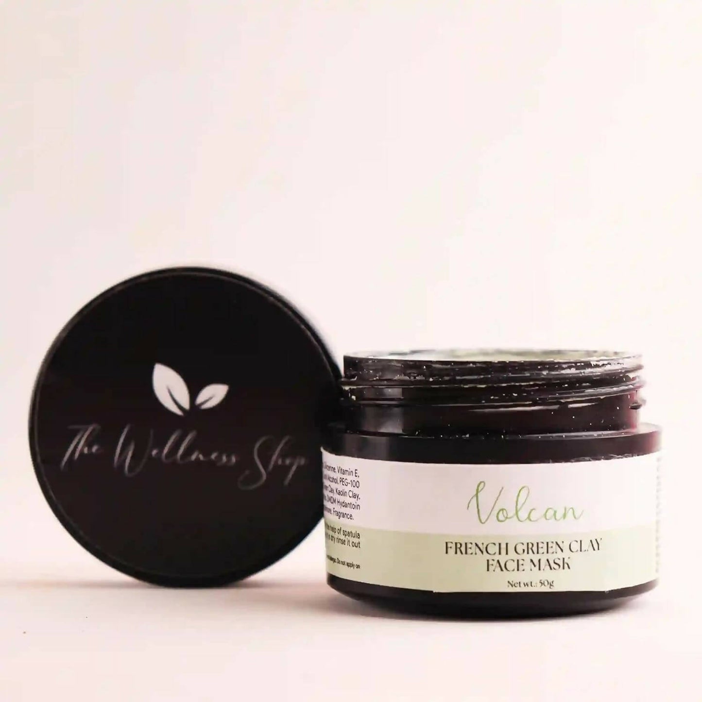 The Wellness Shop Volcan French Green Clay Face Mask - Drmedicart