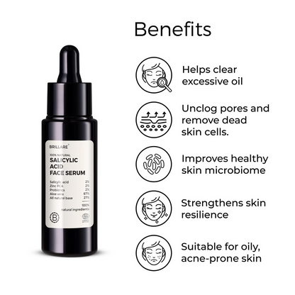 Brillare 2% Salicylic Acid Serum For Oily & Acne Prone Skin