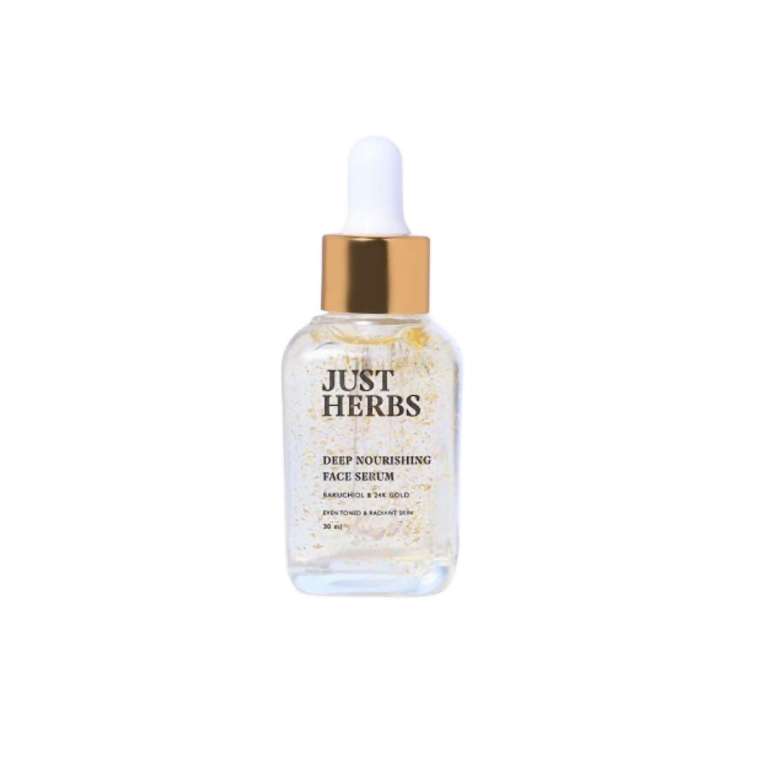 Just Herbs 24K Gold & Bakuchiol Deep Nourishing Face Serum