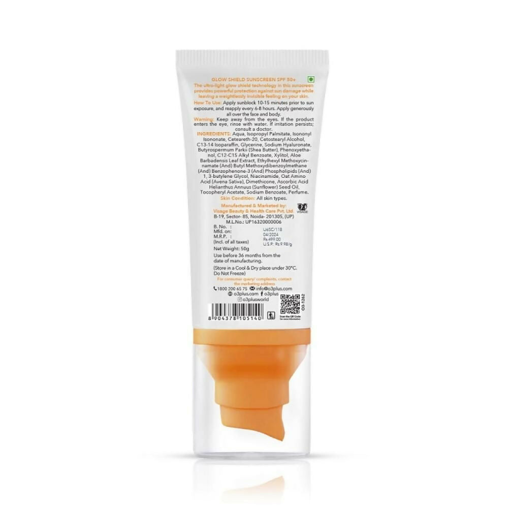 Professional O3+ Derma Cult Glow Shield Sunscreen SPF 50 PA+++