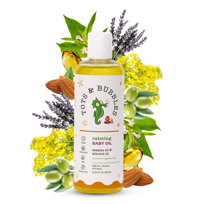 Tots & Bubbles Calming Baby Massage Oil