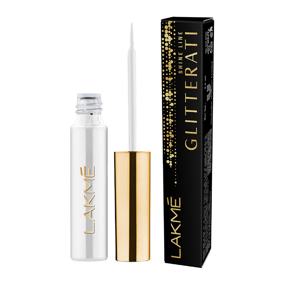 Lakme Glitterati Collection Shine Eyeliner  - Etheral White