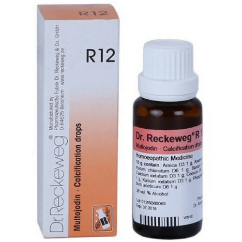 Buy Dr. Reckeweg R12 Calcification Drops from DrMediCart, Ship from India to USA
