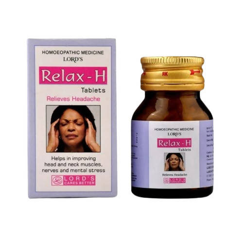 Buy Lord's Homeopathy Relax - H Tablets from DrMediCart, Ship from India to USA