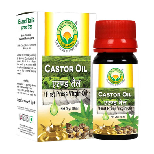 Buy Basic Ayurveda Castor Oil from DrMediCart, Ship from India to USA