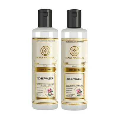 Khadi Natural Rose Water Skin Toner Prevents Acnes