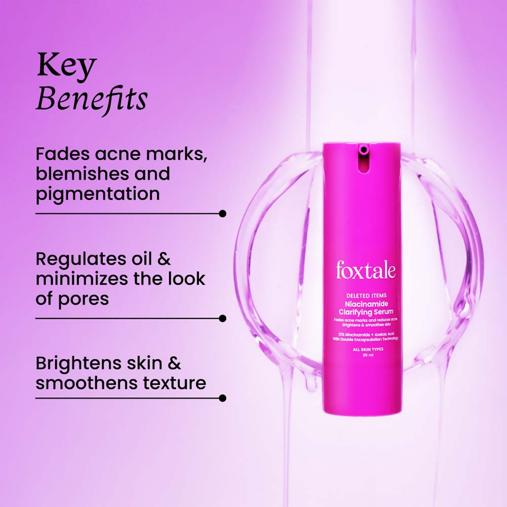 Foxtale 12% Niacinamide + Azelaic Acid Clarifying Serum