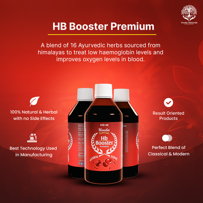 Uveda Naturals Hb Booster Premium