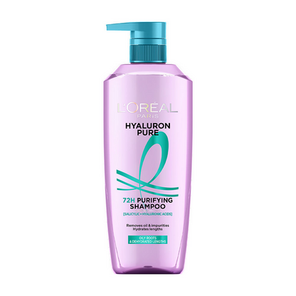 L'Oreal Paris Hyaluron Pure 72H Purifying Shampoo