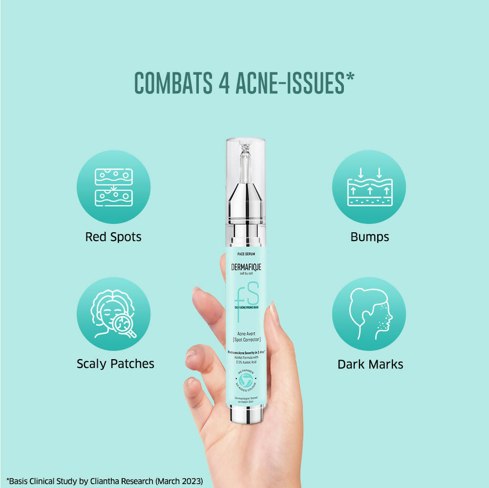 Dermafique Acne Avert Spot Corrector Face Serum