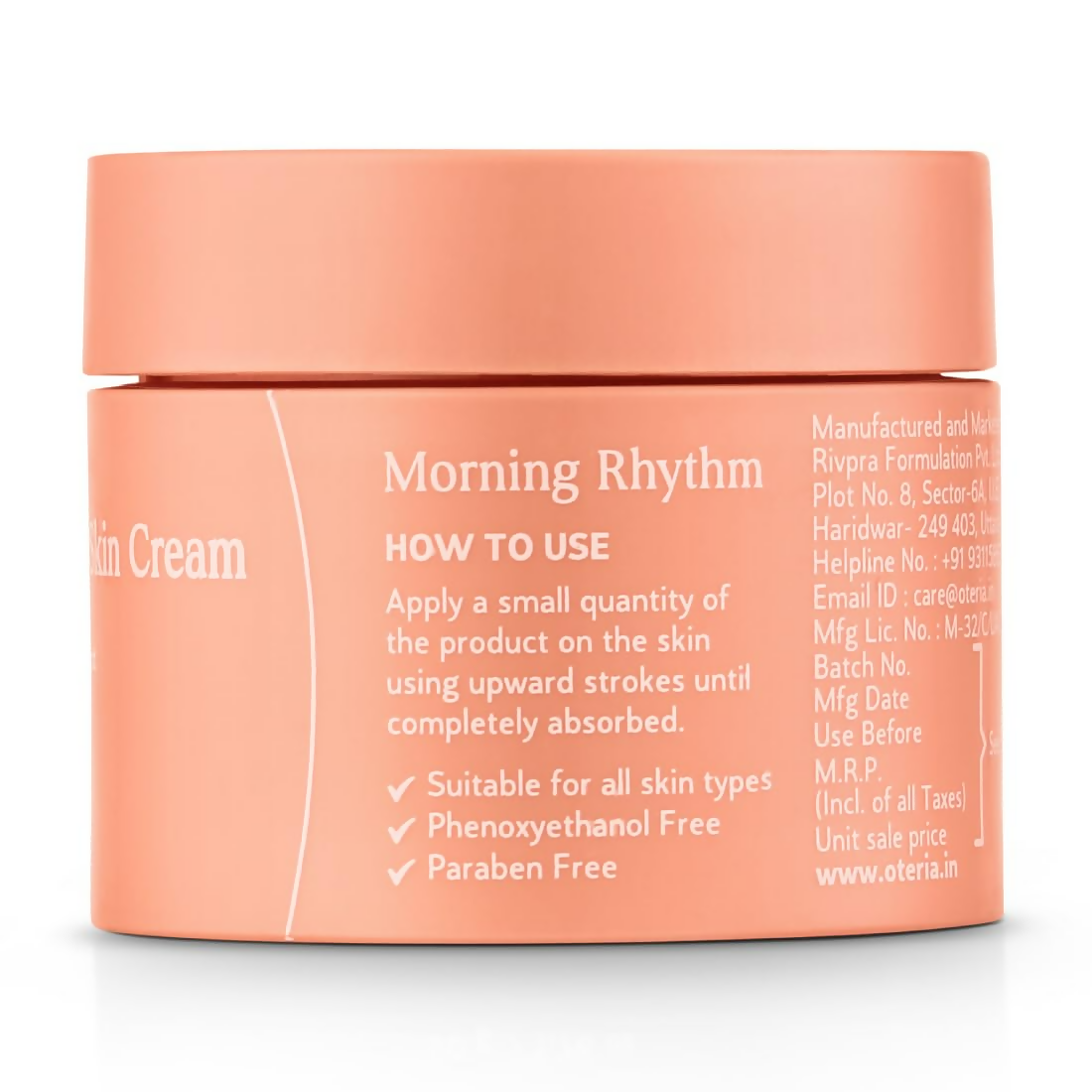 Oteria All Rounder Skin Face Cream - Enriched with Elecampane Root Extract For Anti Pollution Cream and Ultimate Moisturize